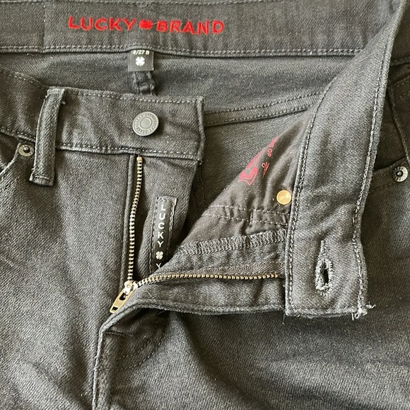 Lucky Brand Ava Mid Rise Skinny Jean Women’s 4/27 R Black Denim Closet Staple - Picture 11 of 11